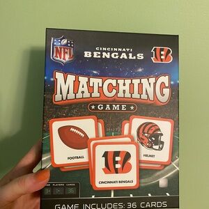 Bengals Matching Game NWT